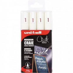 POCH 4UNI CHALK MARKER BLC