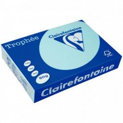 RAME 500 FEUILLES PAPIER 80G FORMAT A3 BLEU ALIZÉ 1889 TROPHEE CLAIREFONTAIN