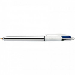 STYLO 4 COUL BILLE BIC  CORPS METAL SHINE  BIC 919380