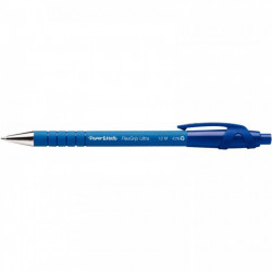 STYLO BLEU BILLE FLEXGRIP RÉTRACTABLE POINTE MOYENNE PAPERMATE S0190433