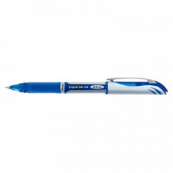 STYLO BLEU ENERGEL BL57 POINTE MÉTAL 0,7MM LIGNE FUTURISTE