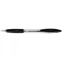 STYLO NOIR BIC RÉTRACTABLE ATLANTIS CLASSIC