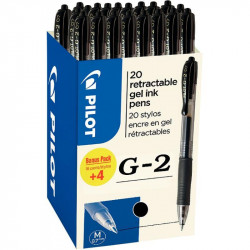 STYLO NOIRLER GEL G2 0,7MM RETRACT VALUE PACK 16+4  3131910516477