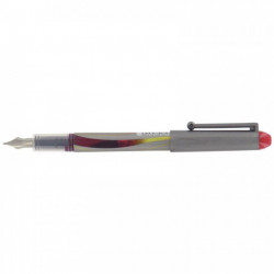 STYLO PLUME JETABLE PILOT V-PEN PRO ROUGE