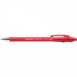 STYLO ROUGE BILLE FLEXGRIP ULTRA RÉTRACTABLE POINTE MOYENNE PAPERMATE S01