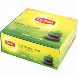 THE VERT MENTHE LIPTON BTE100 SACHETS