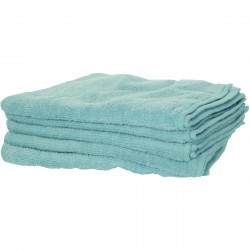 PAQUET DE 5 CHIFFONS MICROFIBRES 280G 40X40 CM BLEU