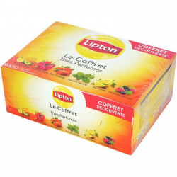 BOITE DE 50 SACHETS THÉS PARFUMÉS LIPTON