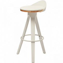 TABOURET BREAK BLANC