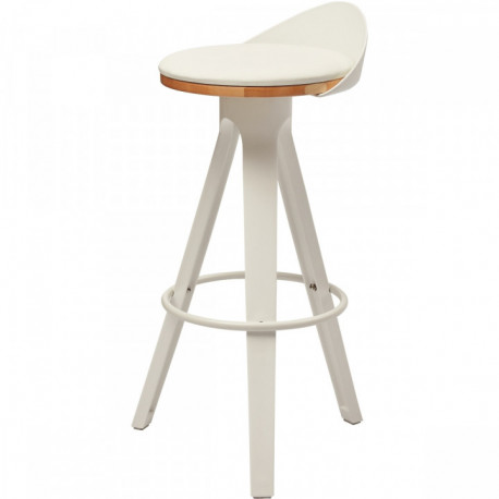 TABOURET BREAK BLANC