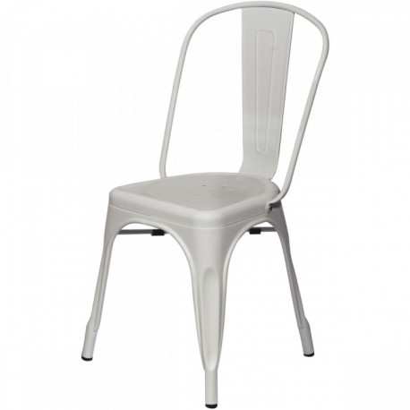 LOT DE 2 CHAISES URBAN BLANC