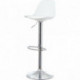 LOT DE 2 TABOURETS BOBBA BLANC