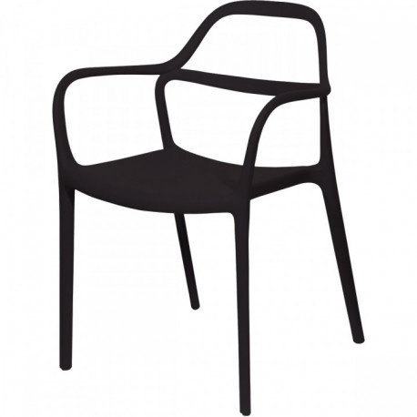 LOT DE 2 CHAISES NOVA NOIR