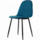 LOT DE 2 CHAISES MUST BLEU