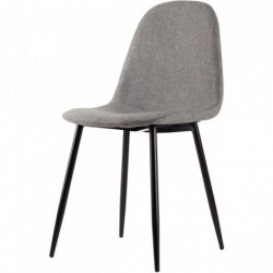 LOT DE 2 CHAISES MUST GRIS