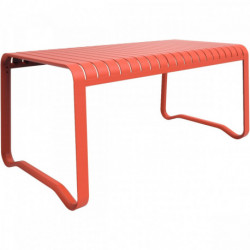 TABLE RECTANGULAIRE 4 PLACES VERANO PAPRIKA