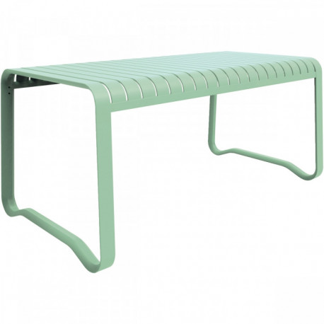 TABLE RECTANGULAIRE 4 PLACES VERANO VERT MENTHE