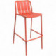 TABOURET HAUT AVEC DOSSIER VERANO PAPRIKA