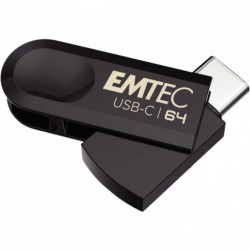 CLÉ USB TYPE-C 3.2 EMTEC 64 GO