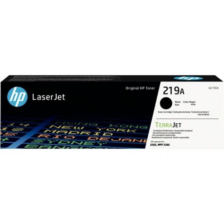 HP 219A TONER NOIR AUTHENTIQUE (W2190A)